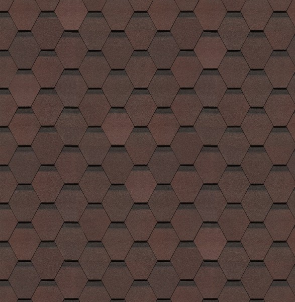 Гибкая черепица Docke, коллекция Шеффилд – Зрелый каштан купить в Димитровграде