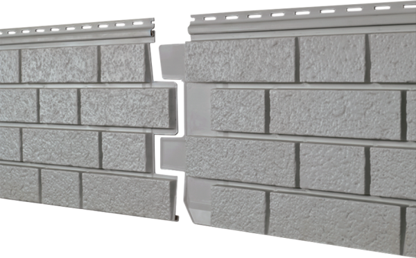 Фасадная панель Ю-пласт Стоун Хаус S-Lock Клинкер Нордик дым купить в Димитровграде