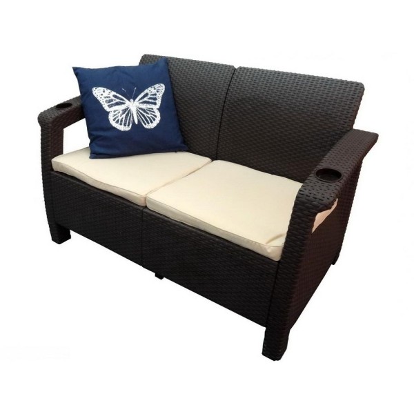 Двухместный диван Yalta Sofa Seаt венге купить в Димитровграде