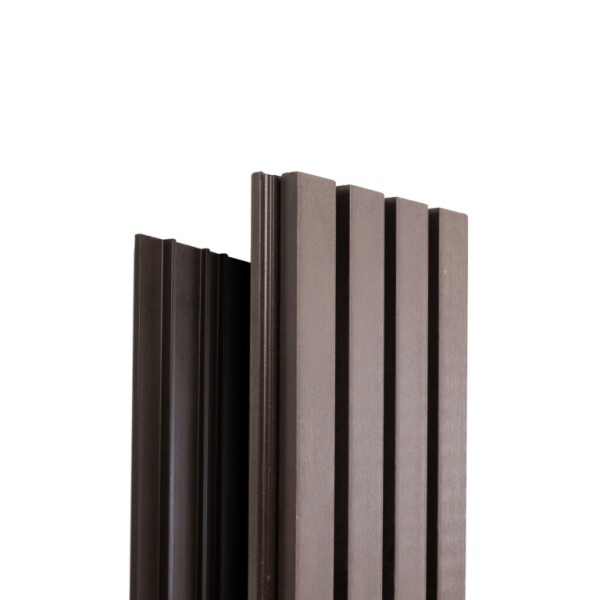 Фасадная доска Ecodecking Техно реечная 200х26х3000 Венге купить в Димитровграде