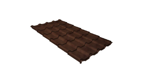 Металлочерепица камея 0,45 Safari Twincolor Brown купить в Димитровграде