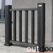 Ограждение из ДПК Outdoor Классик 3D STORM чёрный купить в Димитровграде