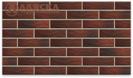 Фасадные Термопанели Аляска Cherry Rustic купить в Димитровграде