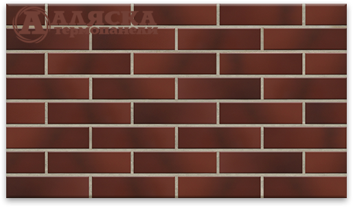 Фасадные Термопанели Аляска Cherry Glatt купить в Димитровграде