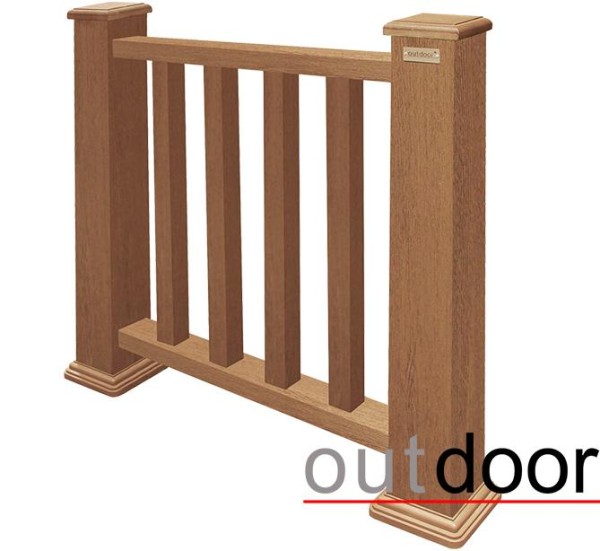 Ограждение из ДПК Outdoor Классик 3D STORM дуб купить в Димитровграде