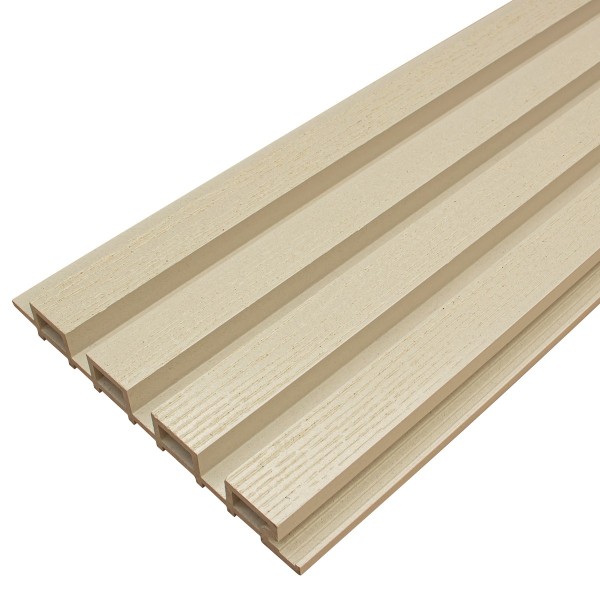 Фасадная доска из ДПК Faynag Wood Рейка Слоновая кость купить в Димитровграде