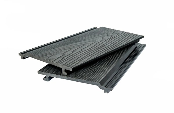 Фасадная доска 3D WOOD BRUSHING, чёрный купить в Димитровграде