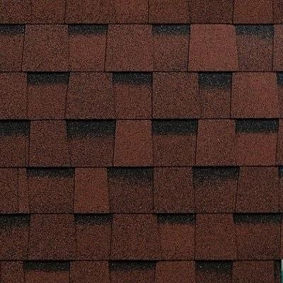 Двухслойная ламинированная черепица Shinglas, серия Фазенда – Красный купить в Димитровграде