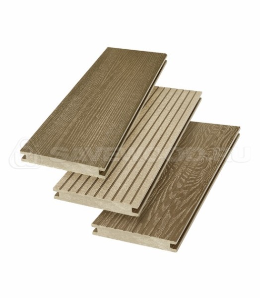 Террасная доска SW Fraxinus (R) полнотелая «SaveWood» Тик купить в Димитровграде