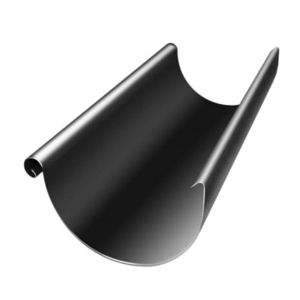 Водосток Grand Line 125x90 – Желоб 3м RAL 9005 купить в Димитровграде