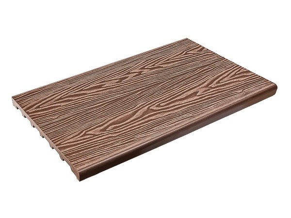 Ступень полнотелая из ДПК Deckart Step 3D Махагон купить в Димитровграде