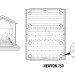Сарай пластиковый Newton 759 купить в Димитровграде