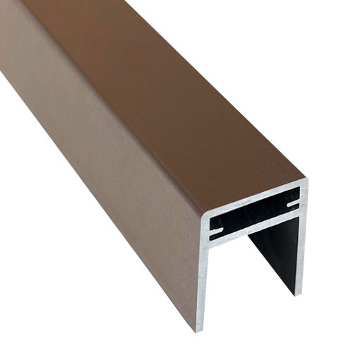 П-профиль Алюминиевый EasyDecking 35x25 Венге купить в Димитровграде