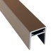 П-профиль Алюминиевый EasyDecking 35x25 Венге купить в Димитровграде