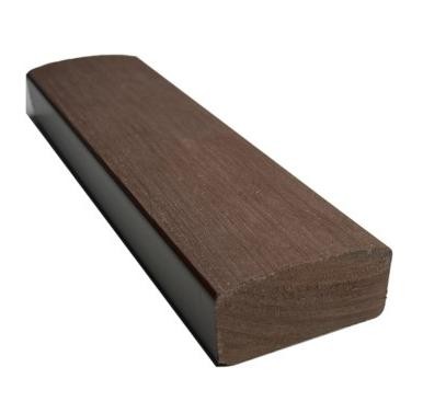 Лавочный брус Ecodecking Некст полнотелый брашированный 70х35 шоколад купить в Димитровграде