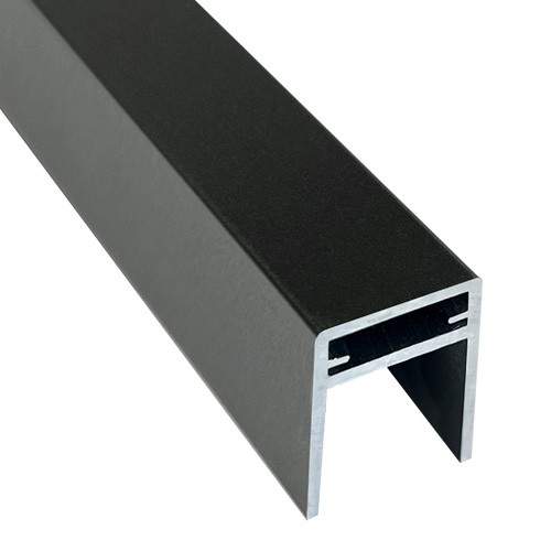 П-профиль Алюминиевый EasyDecking 35x25 Черное дерево купить в Димитровграде