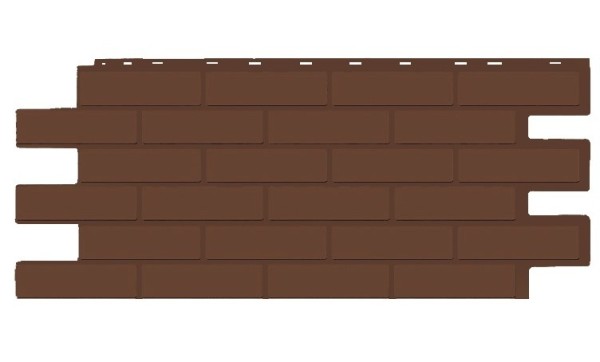 Фасадная панель T-Siding Кирпич Модерн Эко Браун купить в Димитровграде
