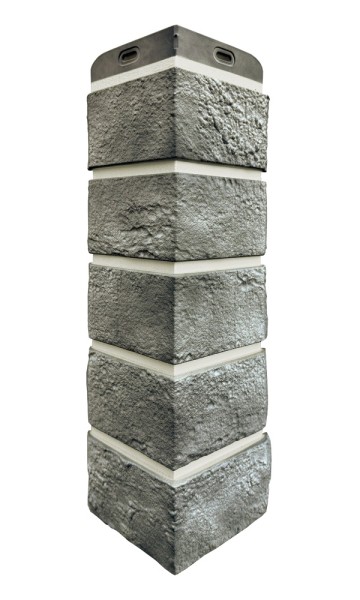 Угол Grand Line состаренный кирпич Элит гранит, ШОВ белый купить в Димитровграде