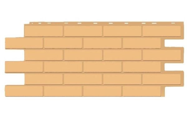 Фасадная панель T-Siding Кирпич Модерн Эко Крем купить в Димитровграде
