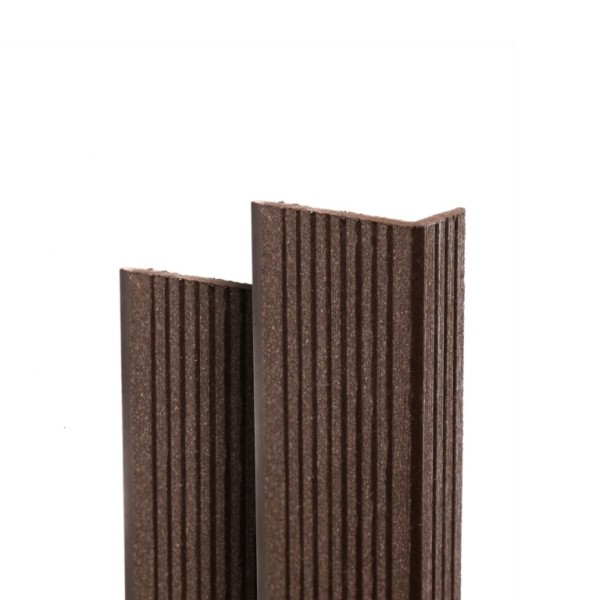 Угол торцевой Ecodecking Техно 70х35x3000 Шоколад купить в Димитровграде