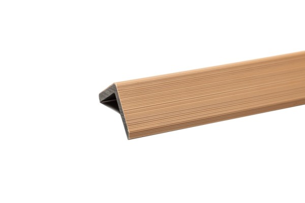 Уголок торцевой Ecodecking Скай коэкструзия 45х45х3000 Бук купить в Димитровграде