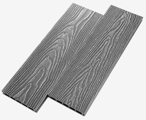 Террасная доска из ДПК RusDecking Unodeck Vintage - Серый купить в Димитровграде